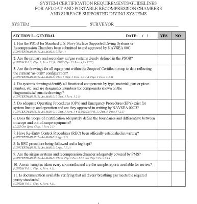 خرید و دانلود نسخه کامل کتاب Hyperbaric Chamber Certification Checklist