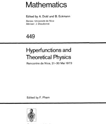 خرید و دانلود نسخه کامل کتاب Hyperfunctions and theoretical physics