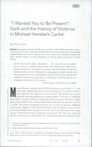خرید و دانلود نسخه کامل کتاب I Wanted You to Be Present: Guilt and the History of Violence in Michael Haneke’s Caché_68d67aa014ac8.jpeg خرید و دانلود نسخه کامل کتاب I Wanted You to Be Present: Guilt and the History of Violence in Michael Haneke’s Caché