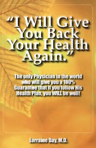 خرید و دانلود نسخه کامل کتاب I Will Give You Back Your Health Again_68baf2efda394.jpeg خرید و دانلود نسخه کامل کتاب I Will Give You Back Your Health Again