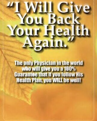 خرید و دانلود نسخه کامل کتاب I Will Give You Back Your Health Again
