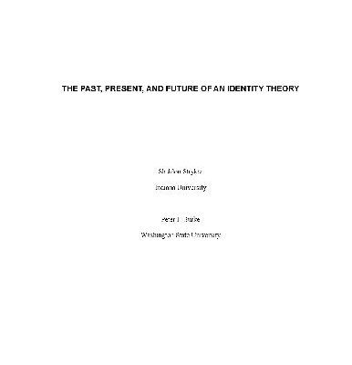 خرید و دانلود نسخه کامل کتاب Identity Theory