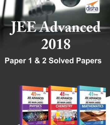 خرید و دانلود نسخه کامل کتاب IIT JEE Advanced 2018 Paper 1 and 2 Solved Papers by Disha