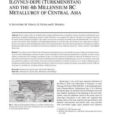 خرید و دانلود نسخه کامل کتاب Ilgynly-Depe (Turkmenistan) and the 4th Millennium BC Metallurgy of Central Asia