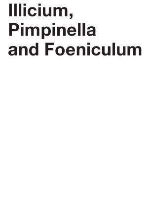 خرید و دانلود نسخه کامل کتاب Illicium, Pimpinella and Foeniculum