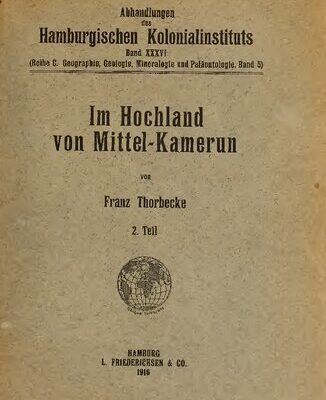 خرید و دانلود نسخه کامل کتاب Im Hochland von Mittel-Kamerun