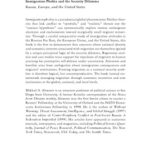 خرید و دانلود نسخه کامل کتاب Immigration Phobia and the Security Dilemma: Russia, Europe, and the United States