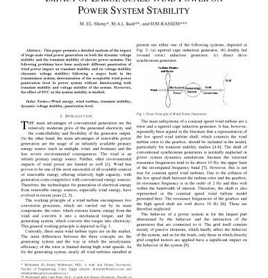 خرید و دانلود نسخه کامل کتاب IMPACT OF LARGE SCALE WIND POWER ON  POWER SYSTEM STABILITY