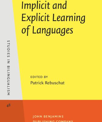 خرید و دانلود نسخه کامل کتاب Implicit and Explicit Learning of Languages