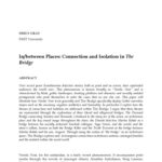 خرید و دانلود نسخه کامل کتاب In Between Places: Connection and Isolation in The Bridge