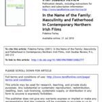 خرید و دانلود نسخه کامل کتاب In the Name of the Family: Masculinity and Fatherhood in Contemporary Northern Irish Films