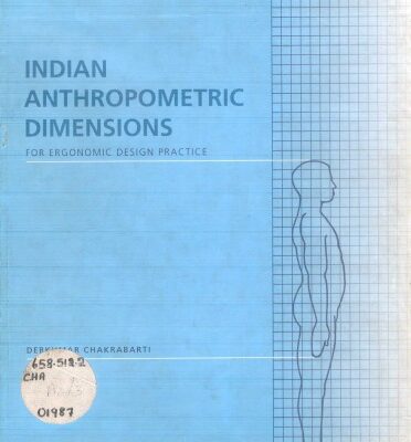 خرید و دانلود نسخه کامل کتاب indian anthropometric dimensions for ergonomic design practice
