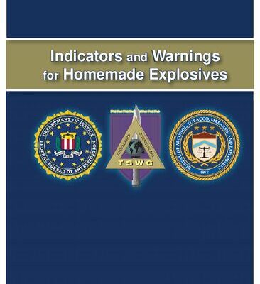 خرید و دانلود نسخه کامل کتاب Indicators and Warnings for Homemade Explosives