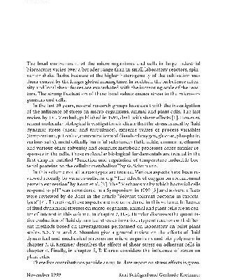 خرید و دانلود نسخه کامل کتاب Influence of Stress on Cell Growth and Product Formation