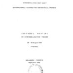 خرید و دانلود نسخه کامل کتاب Informal Meeting on Renormalization Theory : Trieste, 25-29 August 1969