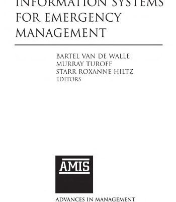 خرید و دانلود نسخه کامل کتاب Information Systems for Emergency Management (Advances in Management Information Systems)