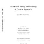 خرید و دانلود نسخه کامل کتاب Information theory and learning. A physical approach