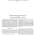 خرید و دانلود نسخه کامل کتاب Information theory and statistical mechanics I