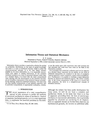 خرید و دانلود نسخه کامل کتاب Information theory and statistical mechanics I_68be38465d94e.jpeg خرید و دانلود نسخه کامل کتاب Information theory and statistical mechanics I