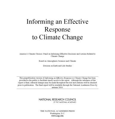 خرید و دانلود نسخه کامل کتاب Informing an Effective Response to Climate Change
