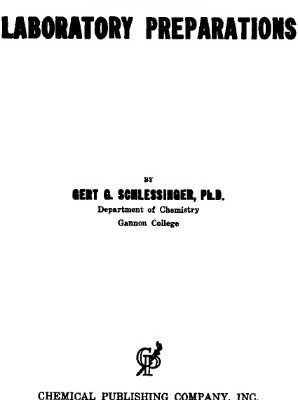 خرید و دانلود نسخه کامل کتاب inorganic laboratory-preparations