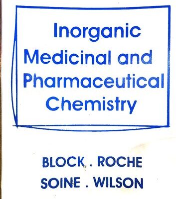 خرید و دانلود نسخه کامل کتاب Inorganic medicinal and pharmaceutical chemistry
