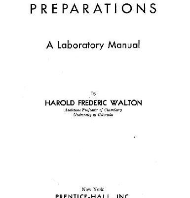خرید و دانلود نسخه کامل کتاب Inorganic Preparations