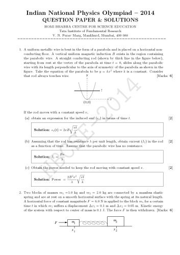 خرید و دانلود نسخه کامل کتاب INPhO 2014 Question and Solution from India Indian National Physics Olympiad_68bd3e86b8162.jpeg خرید و دانلود نسخه کامل کتاب INPhO 2014 Question and Solution from India Indian National Physics Olympiad