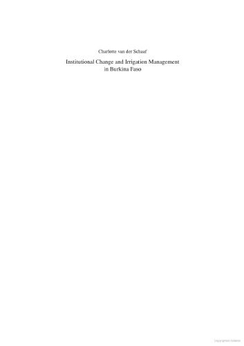 خرید و دانلود نسخه کامل کتاب Institutional Change and Irrigation Managemente in Burkina Faso_68c05e20e0cda.jpeg خرید و دانلود نسخه کامل کتاب Institutional Change and Irrigation Managemente in Burkina Faso