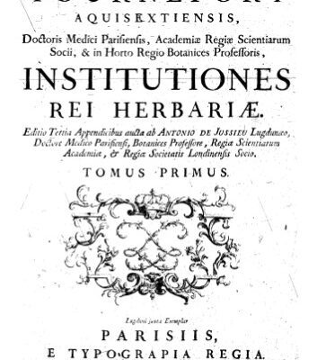خرید و دانلود نسخه کامل کتاب Institutiones rei herbariae