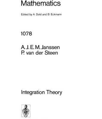 خرید و دانلود نسخه کامل کتاب Integration Theory