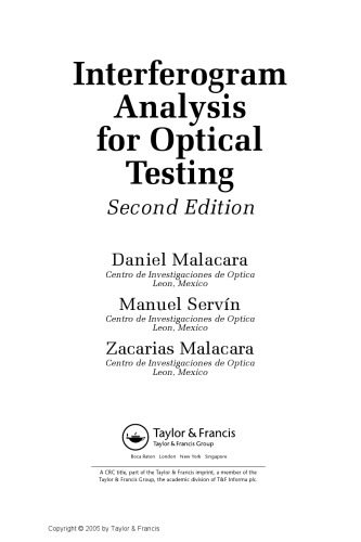 خرید و دانلود نسخه کامل کتاب Interferogramm Analysis for Optical Testing_68be9f5fe0e99.jpeg خرید و دانلود نسخه کامل کتاب Interferogramm Analysis for Optical Testing