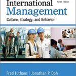 خرید و دانلود نسخه کامل کتاب International Management: Culture, Strategy, and Behavior (9th Edition) – Orginal Pdf