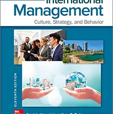 خرید و دانلود نسخه کامل کتاب International Management: Culture, Strategy, and Behavior