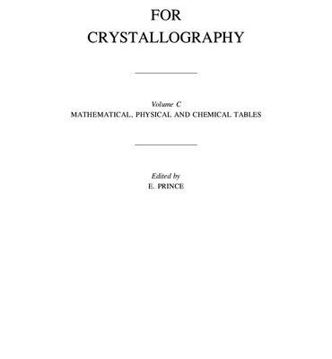 خرید و دانلود نسخه کامل کتاب International Tables for Crystallography Volume C: Mathematical, physical and chemical tables