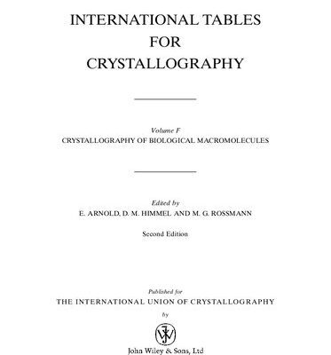 خرید و دانلود نسخه کامل کتاب International Tables for Crystallography Volume F: Crystallography of biological macromolecules