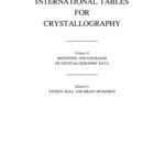 خرید و دانلود نسخه کامل کتاب International Tables for Crystallography Volume G: Definition and exchange of crystallographic data