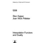 خرید و دانلود نسخه کامل کتاب Interpolation Functors and Duality