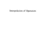 خرید و دانلود نسخه کامل کتاب Interpolation of Operators