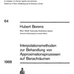 خرید و دانلود نسخه کامل کتاب Interpolationsmethoden zur Behandlung von Approximationsprozessen auf Banachraumen