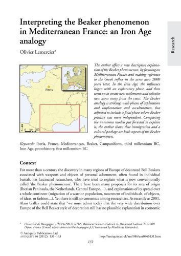 خرید و دانلود نسخه کامل کتاب Interpreting the Beaker phenomenon in Mediterranean France: an Iron Age analogy_68c4fec922322.jpeg خرید و دانلود نسخه کامل کتاب Interpreting the Beaker phenomenon in Mediterranean France: an Iron Age analogy