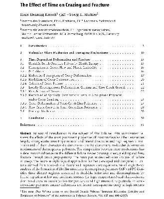 خرید و دانلود نسخه کامل کتاب Intrinsic Molecular Mobility And Toughness Of Polymers