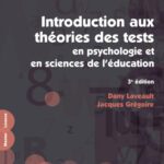 خرید و دانلود نسخه کامل کتاب Introduction aux théories des tests en psychologie et sciences de l’éducation