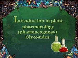 خرید و دانلود نسخه کامل کتاب Introduction in plant pharmacology (pharmacognosy).Glycosides