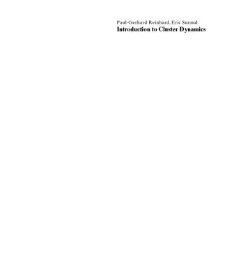 خرید و دانلود نسخه کامل کتاب Introduction to Cluster Dynamics (Wiley 2004)
