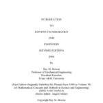 خرید و دانلود نسخه کامل کتاب Introduction to Continuum Mechanics for Engineers