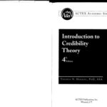 خرید و دانلود نسخه کامل کتاب Introduction to Credibility Theory