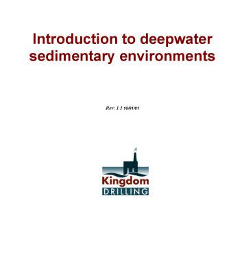 خرید و دانلود نسخه کامل کتاب Introduction to deepwater sedimentary environments