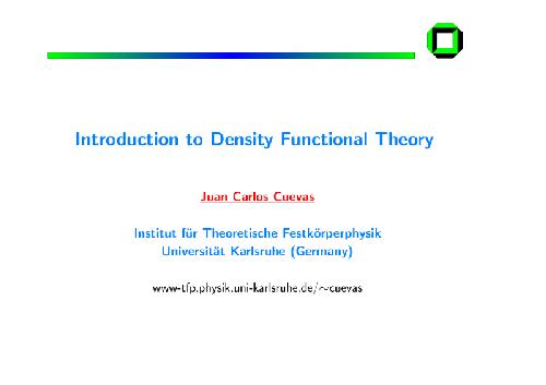 خرید و دانلود نسخه کامل کتاب Introduction to density functional theory (slides)_68bde07507daf.jpeg خرید و دانلود نسخه کامل کتاب Introduction to density functional theory (slides)