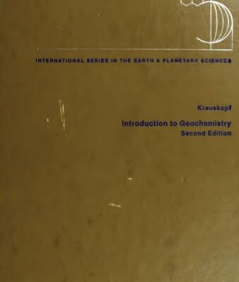 خرید و دانلود نسخه کامل کتاب Introduction to Geochemistry